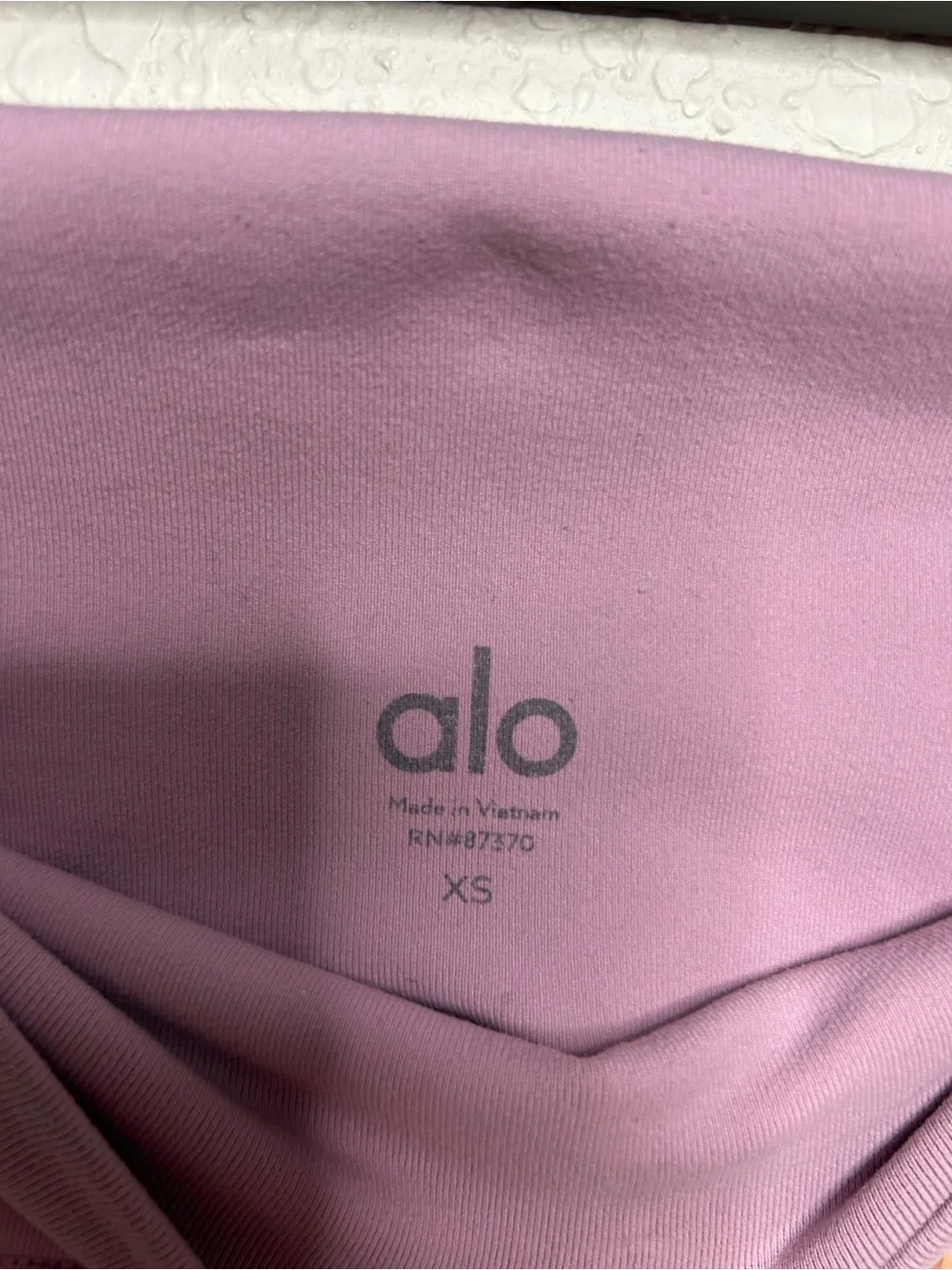 Alo Yoga High Waist Biker Shorts Pink Dusty Rose XS